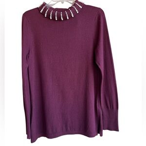Magnolia Grace Burgundy Knit Top